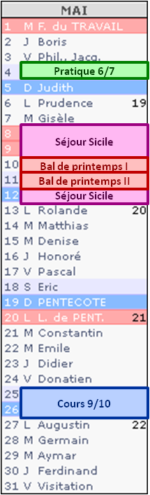 Calendrier illustré 2013-05-mai