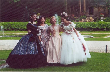 Mai 2000: Bal de printemps au château de Ferrières en Brie (77)