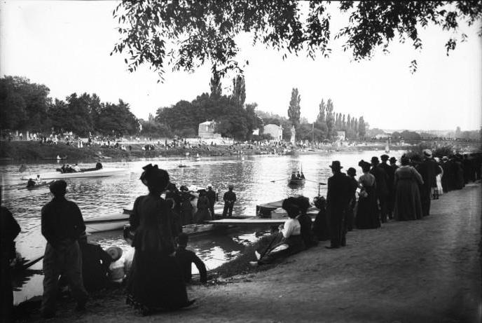 Fete du Skiff coupe de Paris 18 septembre 1910
