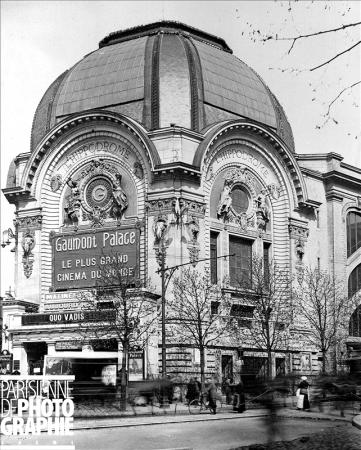 Le cinema Gaumont Palace place clichy 1912