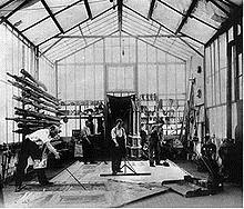 Le studio de cinema de Melies a Montreuil